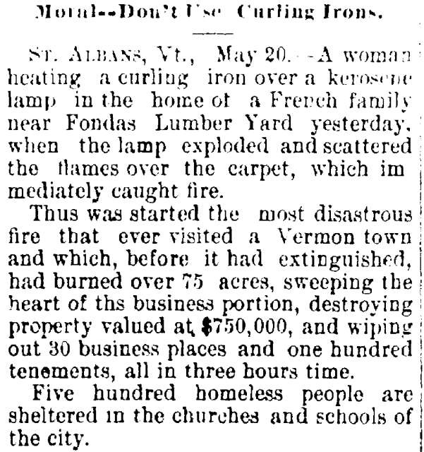 Hair Raising History Curling Irons Mountain Gateway Museum